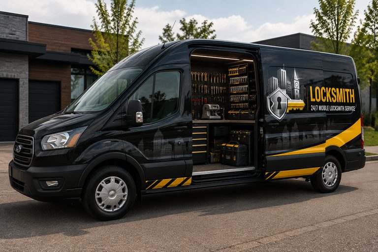 Urban Locksmith van on a same-day callout in Ottawa